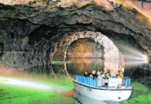 Geheimnisse des unterirdischen Sees Seegrotte