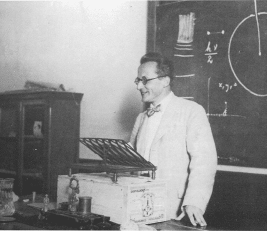 Leben und wissenschaftliche Tätigkeit des Physikers Erwin Schrödinger