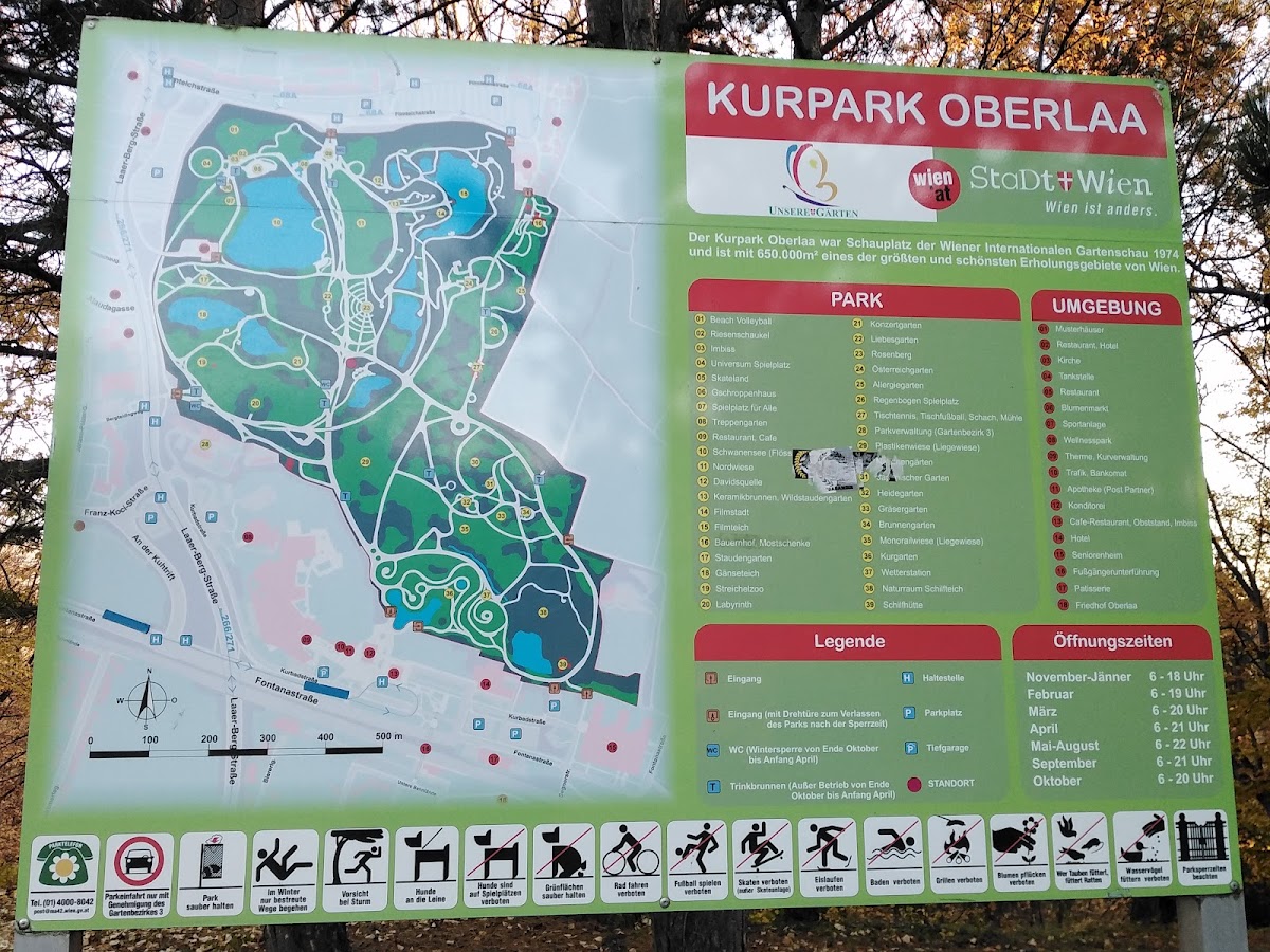 Kurpark Oberlaa — Park